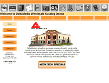 Tablet Screenshot of deltamedia.us